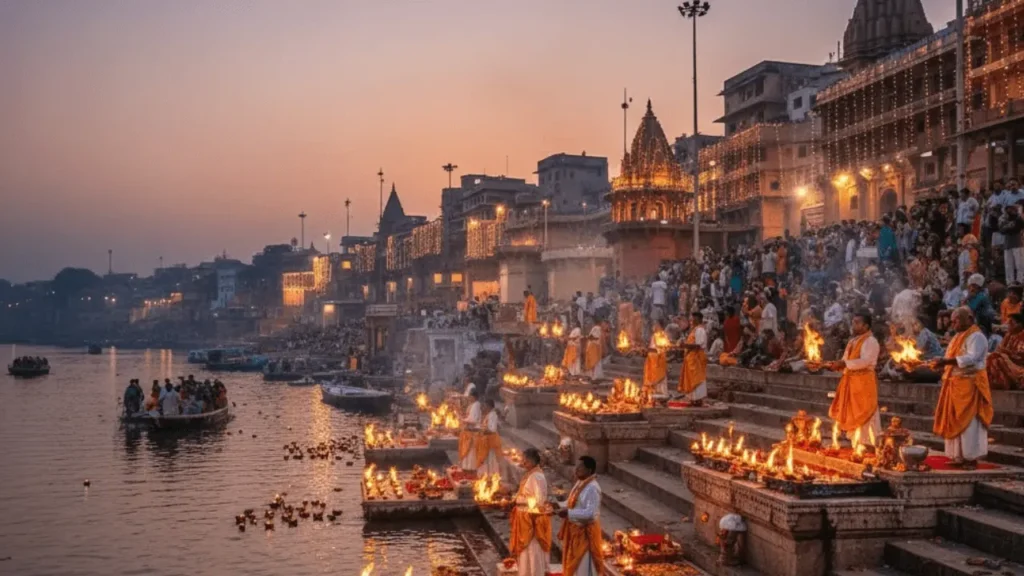 Dashashwamedh Ghat Ganga Aarti Varanasi – Evening Aarti Ceremony
