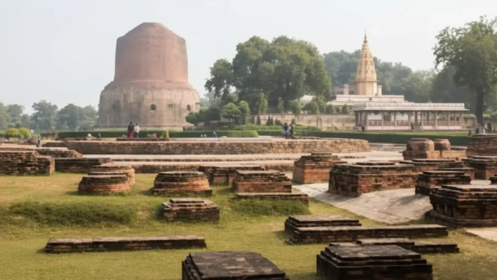 Sarnath Buddhist Site Varanasi – Dhamek Stupa and Museum