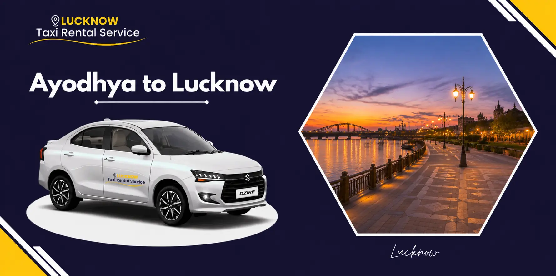 Ayodhya to Lucknow Cab