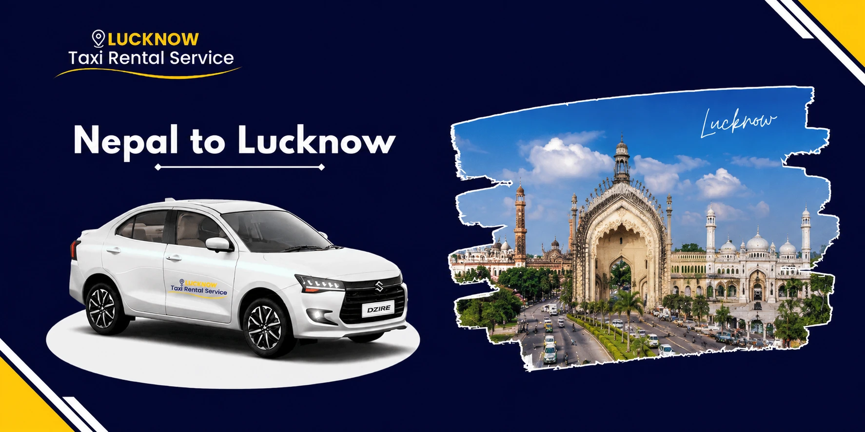 Nepal Border to Lucknow Cab