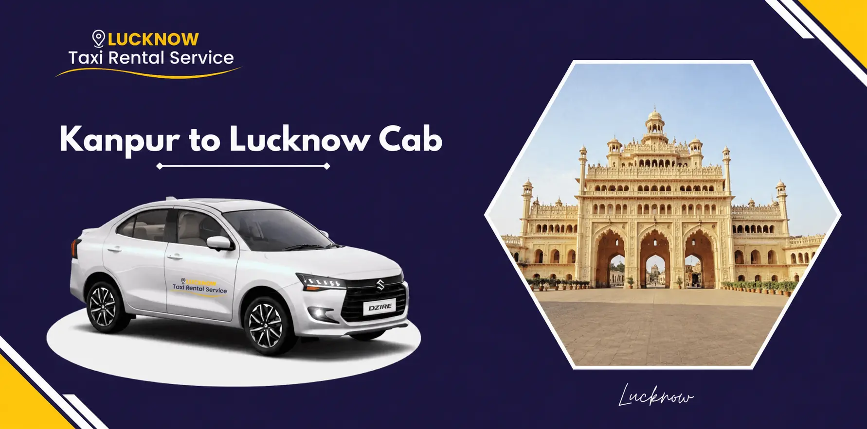Kanpur to Lucknow Cab
