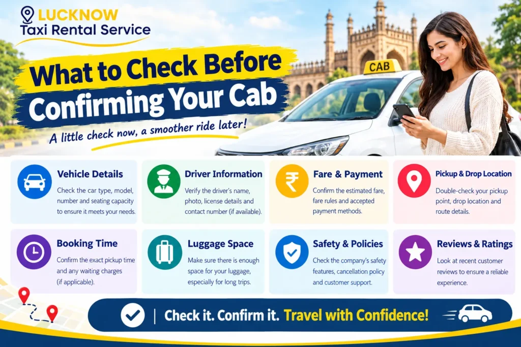 One Way Cab Booking in Lucknow